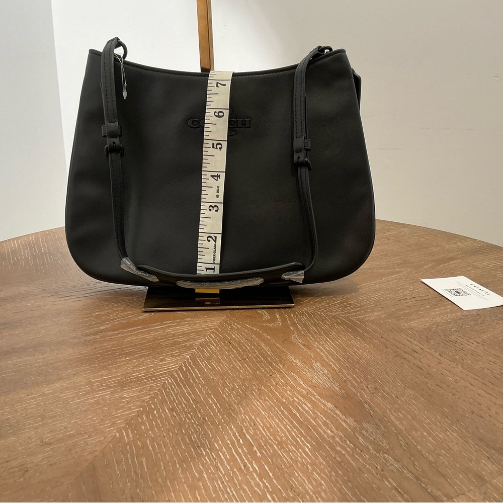 NWT Coach CP101 Penelope Leather Shoulder Bag Black Authentic JIBLK Original - Picture 12 of 12